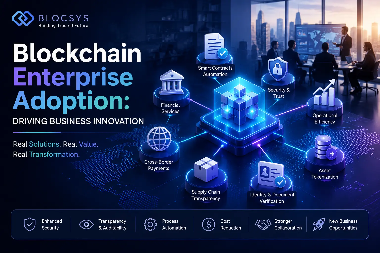 Blockchain Enterprise Adoption Driving Business Innovation