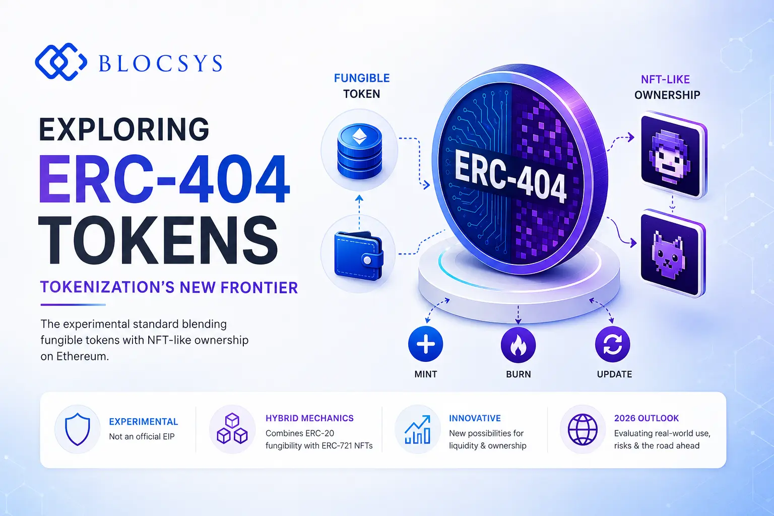 Exploring ERC-404 Tokens Tokenization's New Frontier