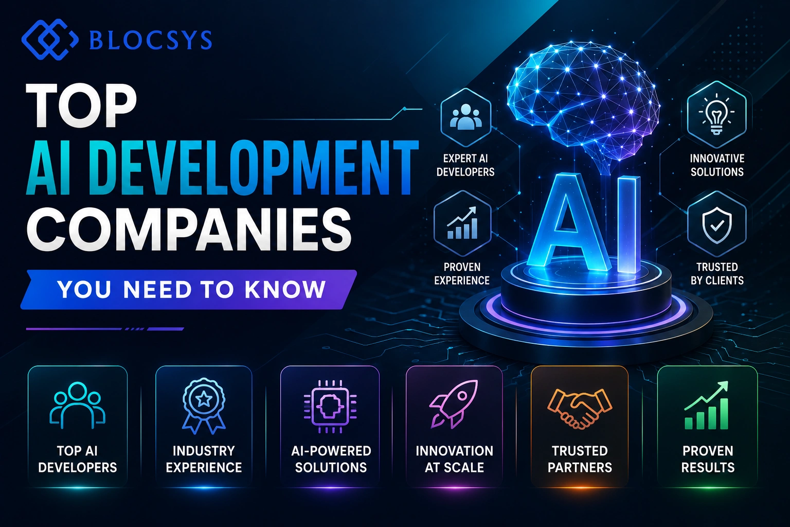 Top AI Development Companies You Need To Know