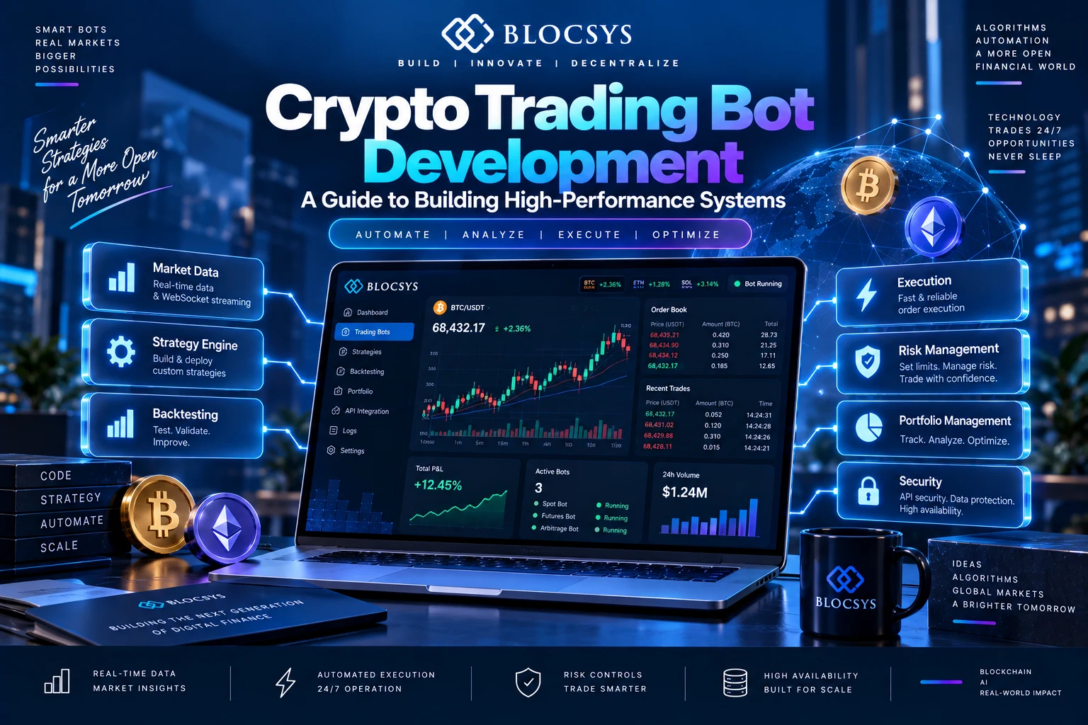 Crypto Trading Bot Development A Guide to Building High-Performance Systems