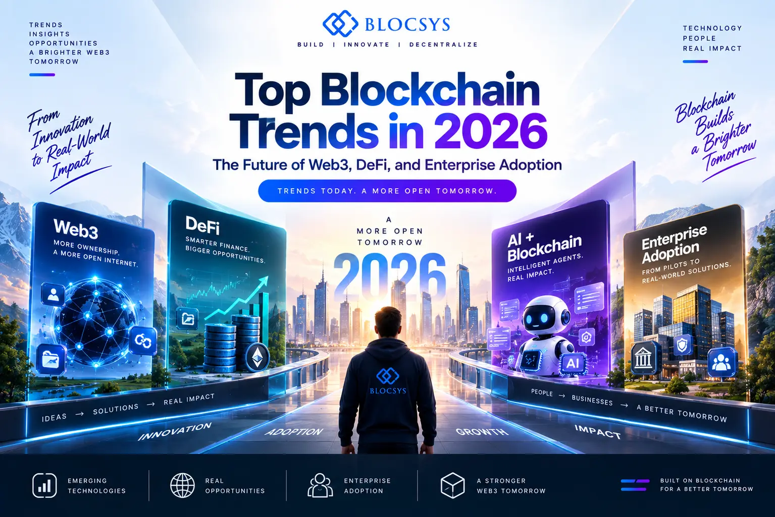 Top Blockchain Trends in 2026 The Future of Web3, DeFi, and Enterprise Adoption