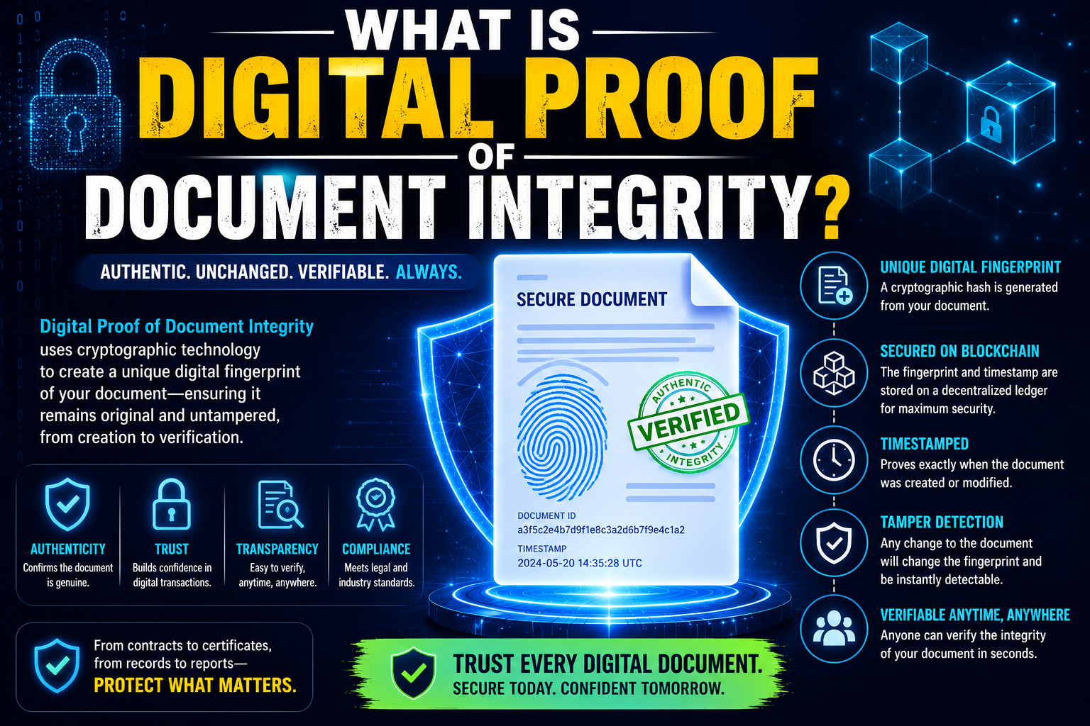 What Is Digital Proof of Document Integrity?