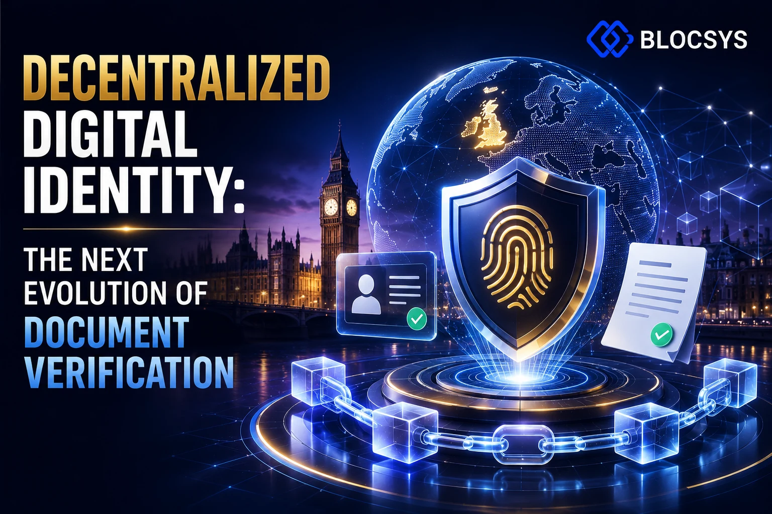 Decentralized Digital Identity for Document Verification