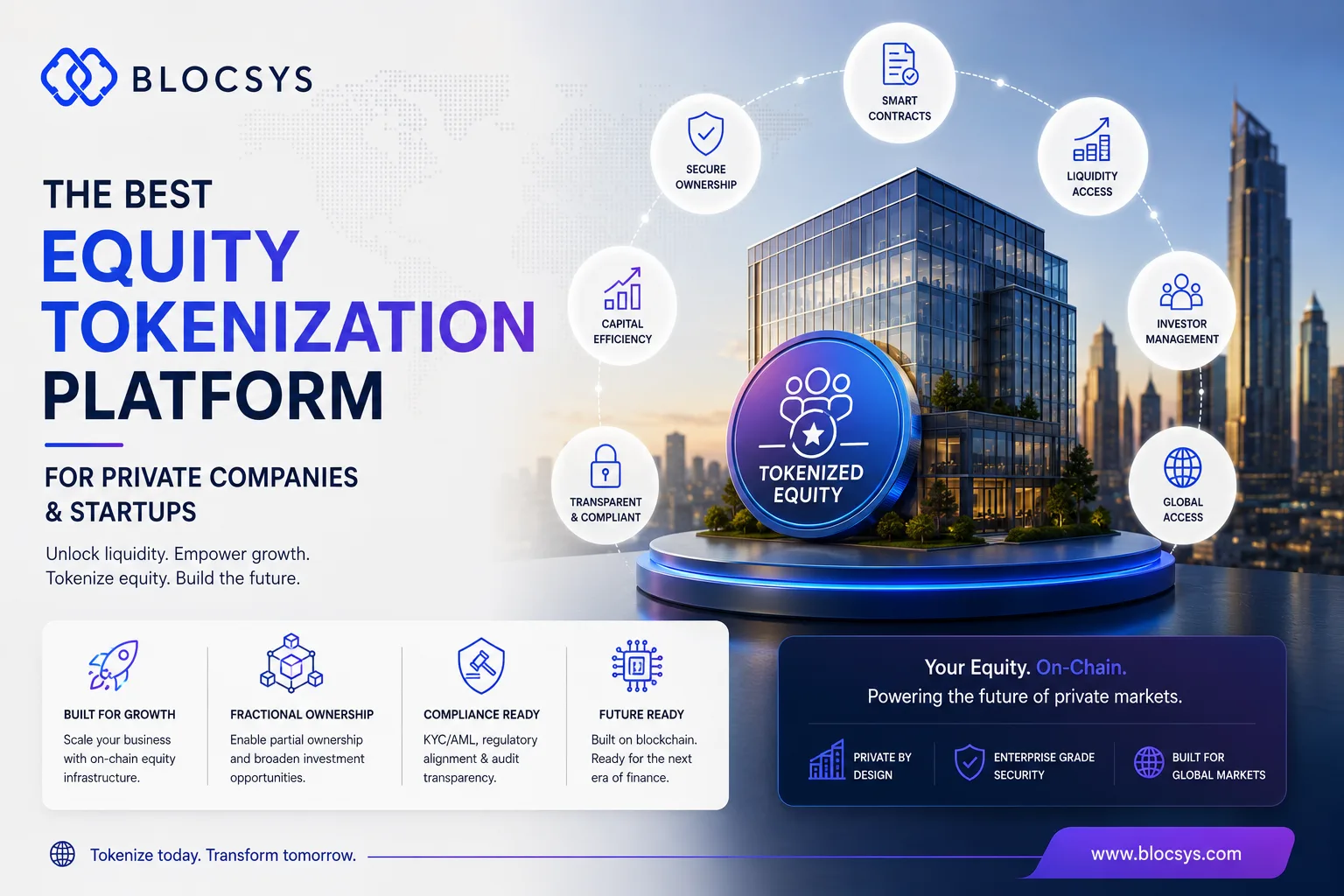 Best Equity Tokenization Platform for Private Companies & Startups