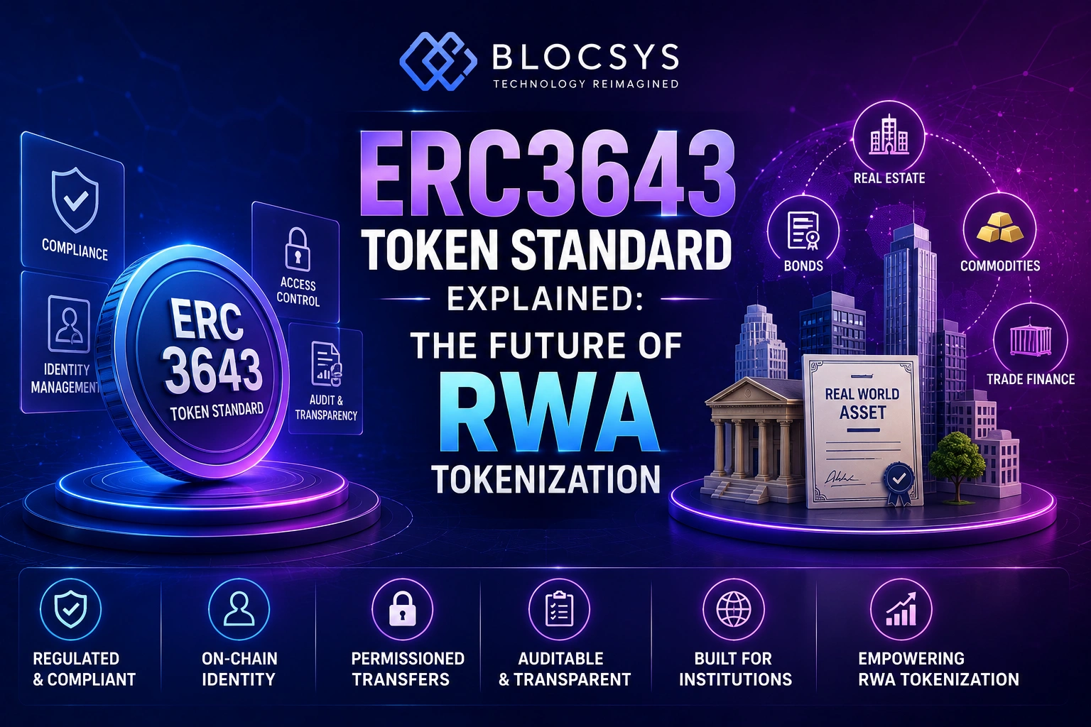 ERC3643 Token Standard Explained The Future of RWA Tokenization