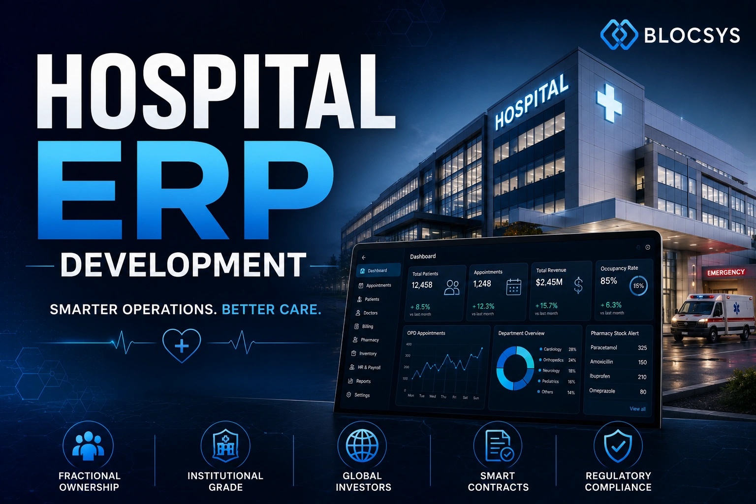 Hospital ERP Development