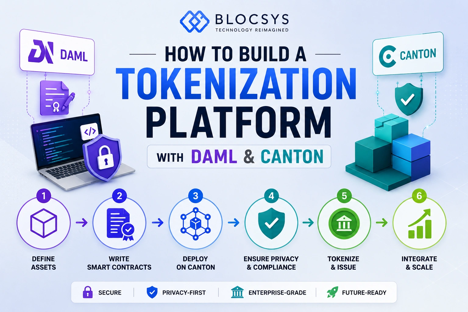 How to Build a Tokenization Platform with DAML & Canton