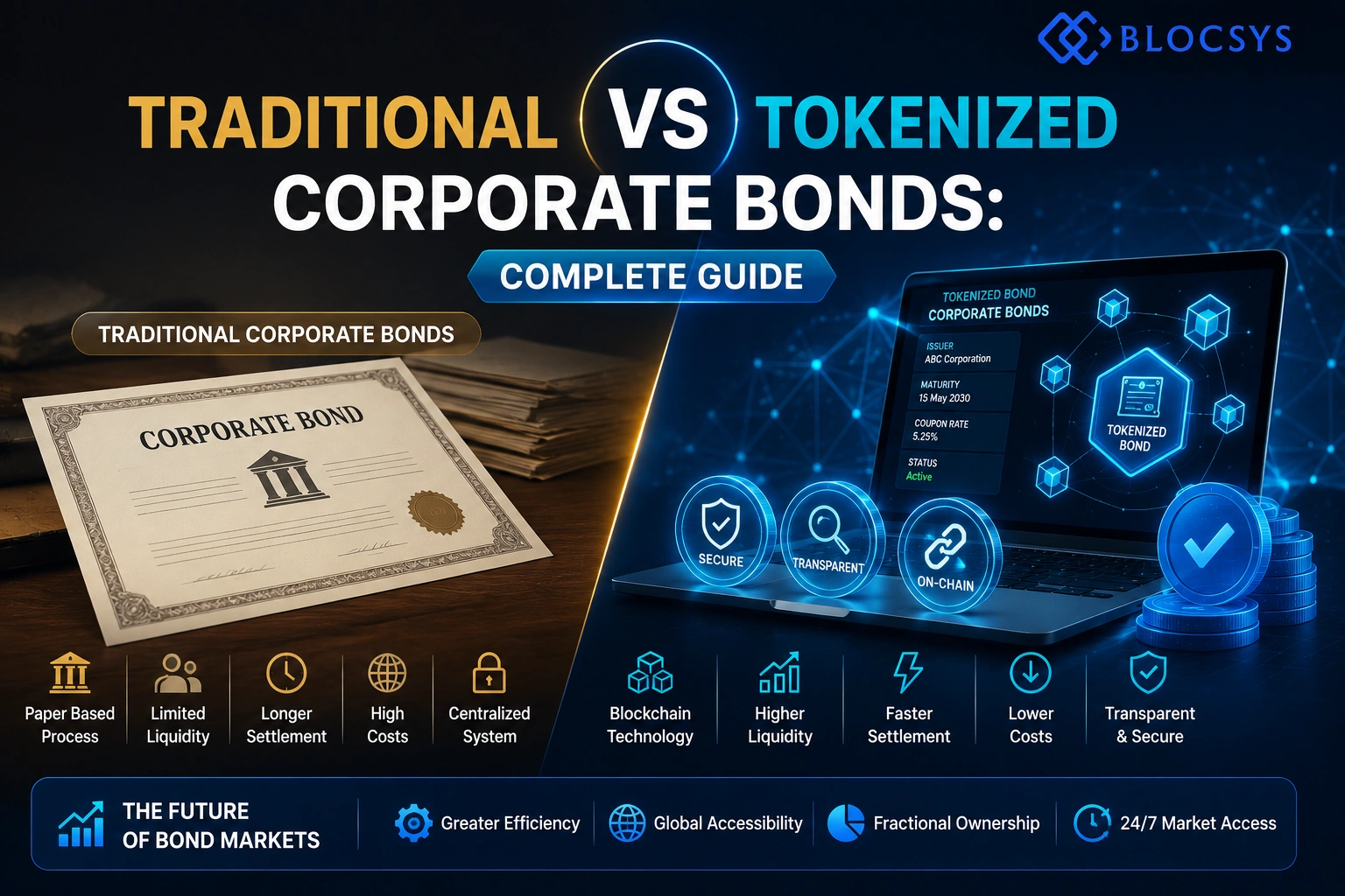 Traditional vs Tokenized Corporate Bonds Complete Guide