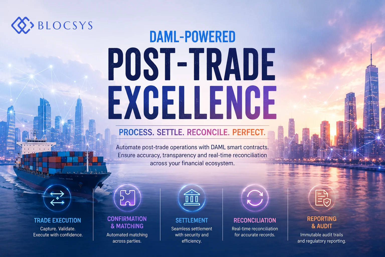 DAML for Post-Trade Processing Modernizing Settlement and Reconciliation for Financial Institutions