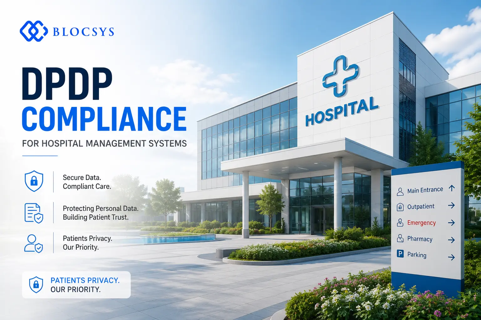 DPDP Compliance for Hospital Management Systems Protecting Patient Data in EHR
