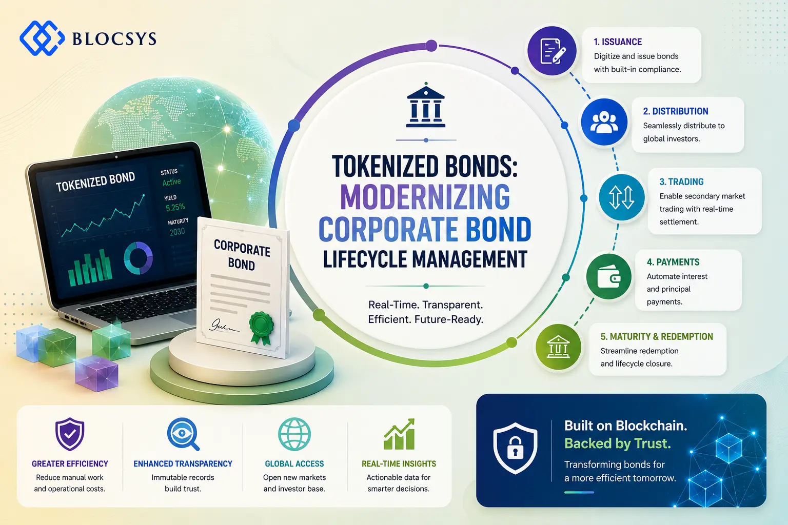 Tokenized Bonds How Blockchain Modernizes Corporate Bond Lifecycle Management