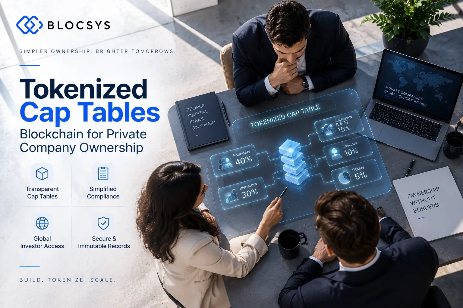 Tokenized Cap Tables How Blockchain Is Transforming Private Company Ownership Management
