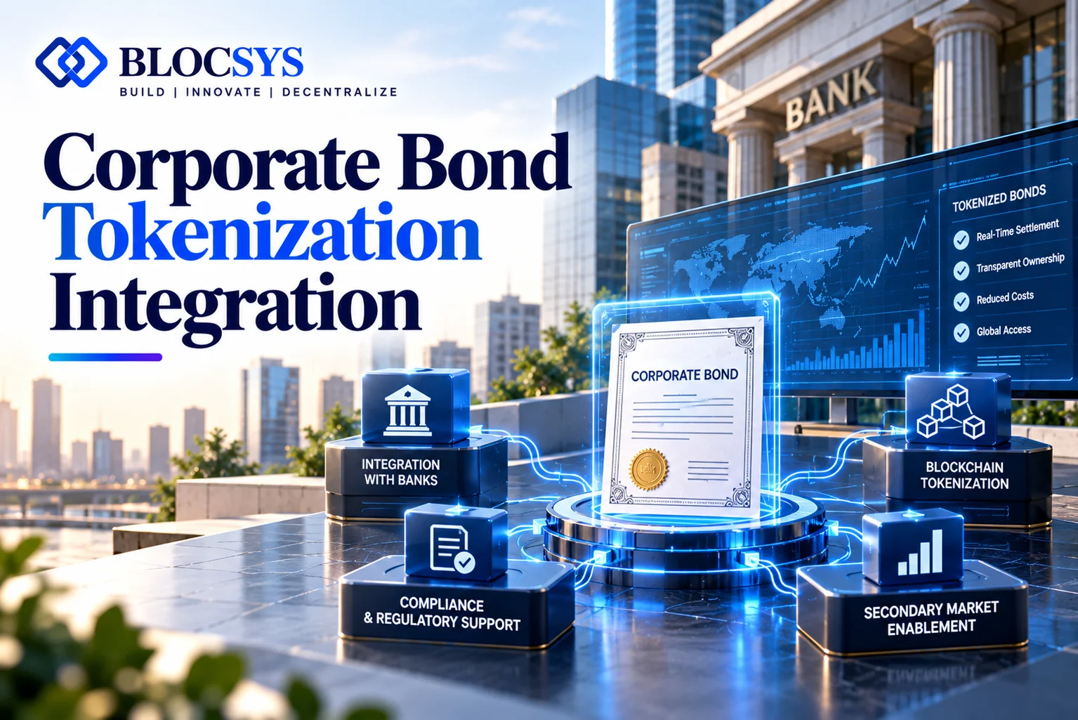 corporate bond tokenization integration