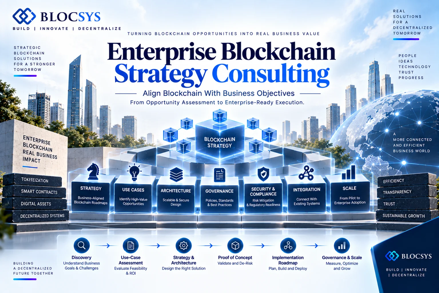 enterprise blockchain strategy consulting