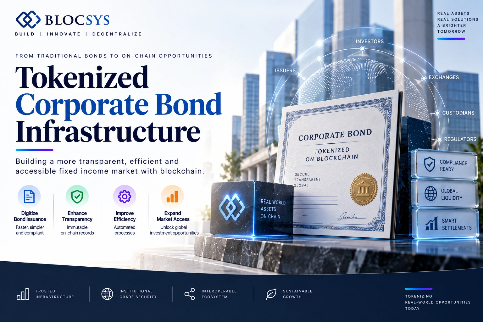 tokenized corporate bond infrastructure
