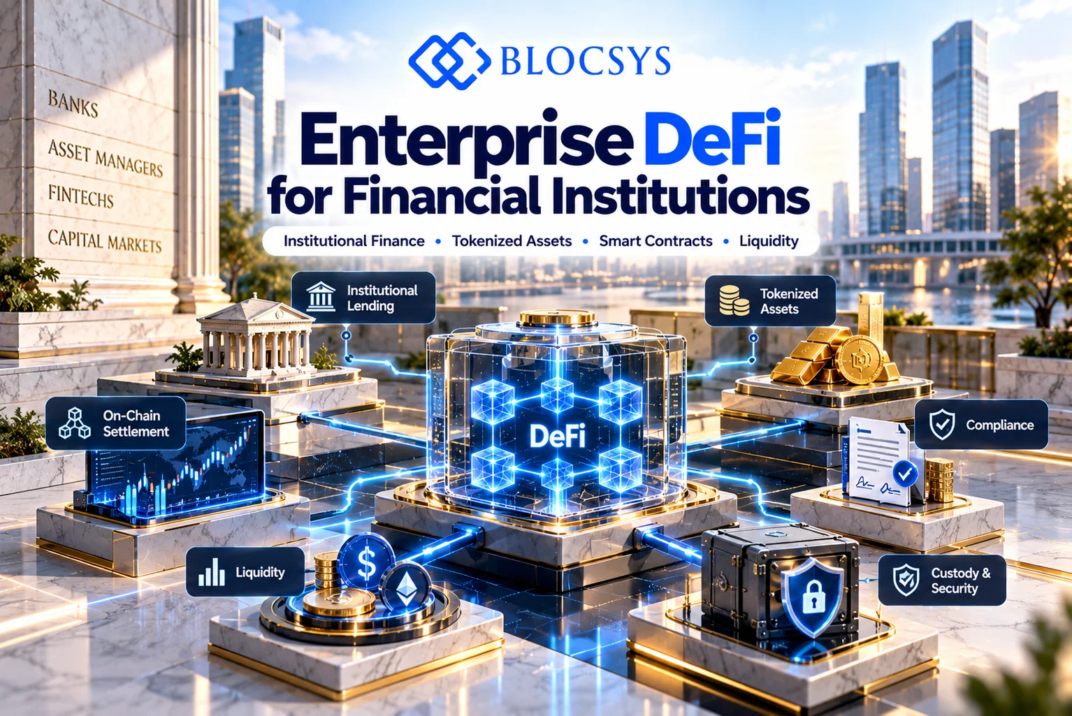 Enterprise DeFi for Financial Institutions Adoption, Use Cases and Opportunities