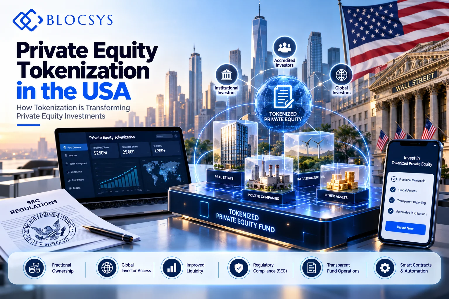 Private Equity Tokenization in the USA How Businesses Can Issue and Manage Digital Shares