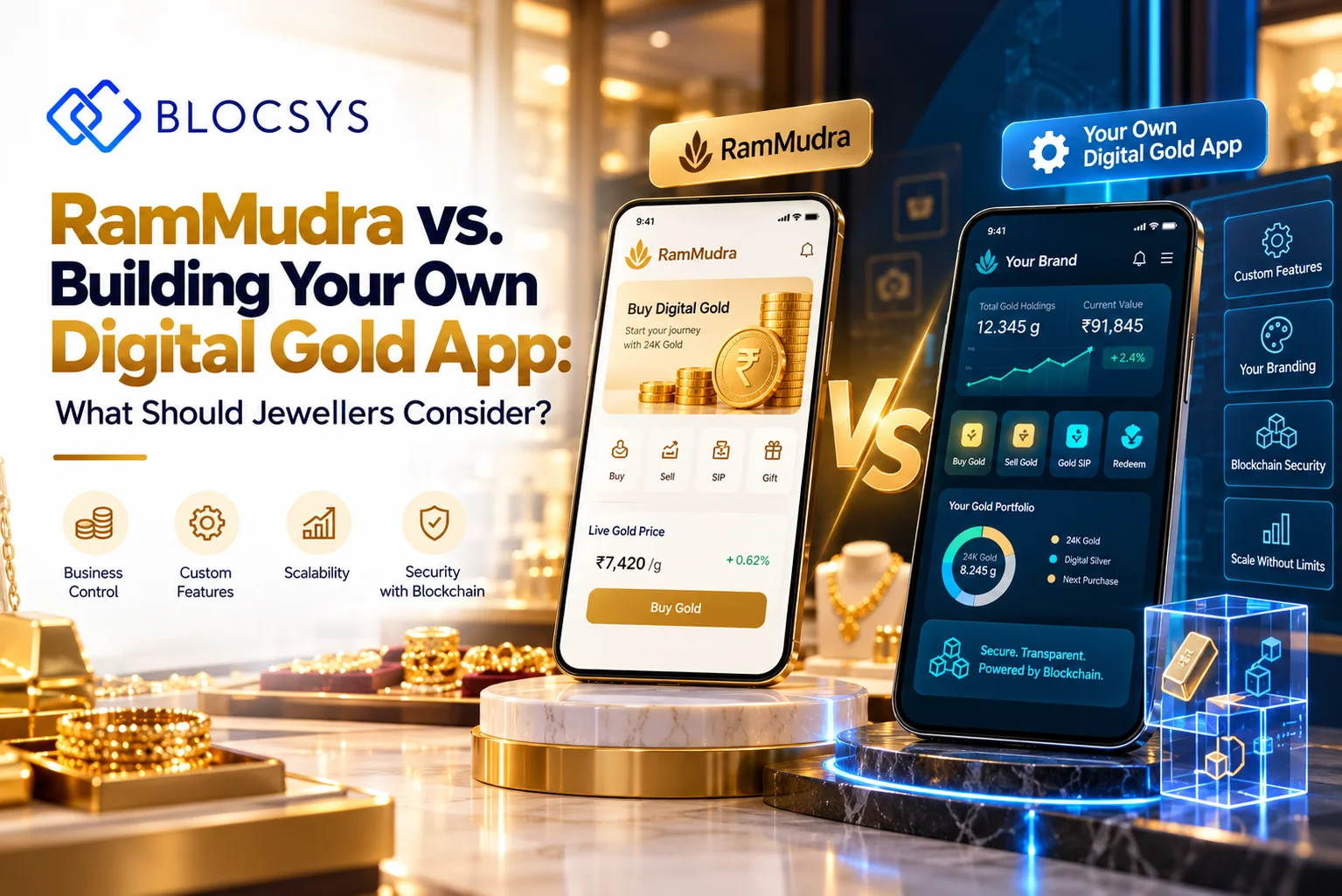 RamMudra vs. Building Your Own Digital Gold App What Should Jewellers Consider